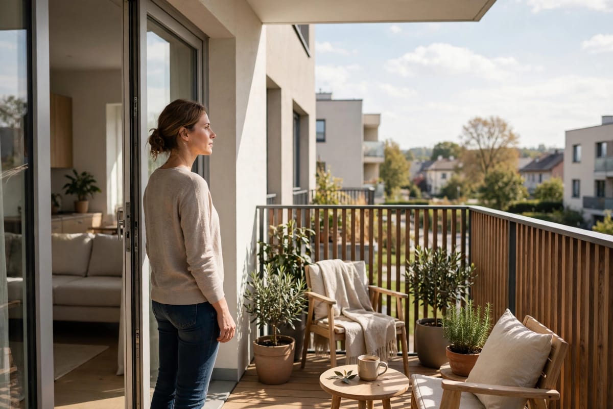 Jih, nebo sever? Proč balkon rozhoduje o ceně pražského bytu víc, než si myslíte