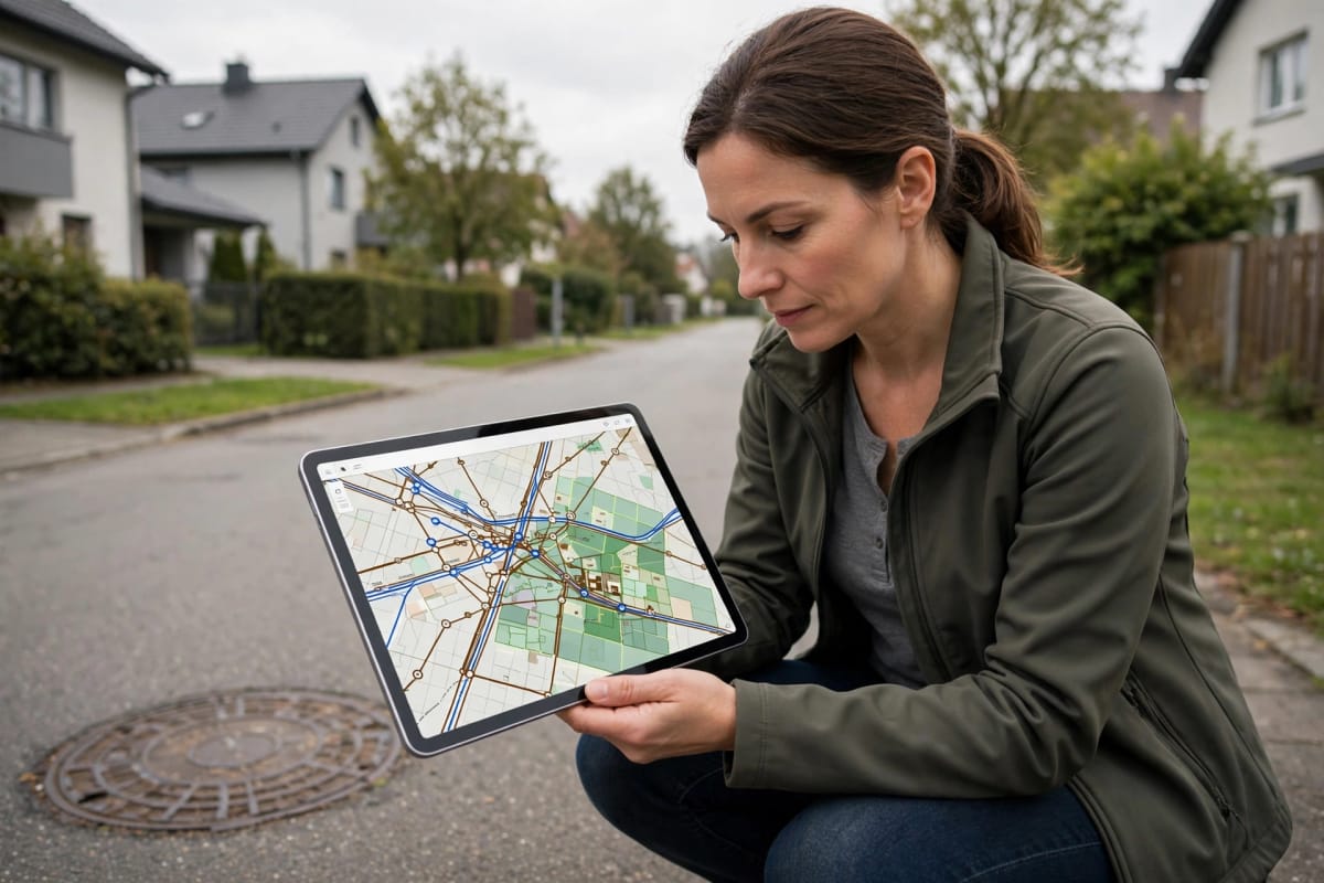 Digitální mapa pod vašima nohama: jak GIS vodovodů a kanalizací mění hodnotu nemovitostí