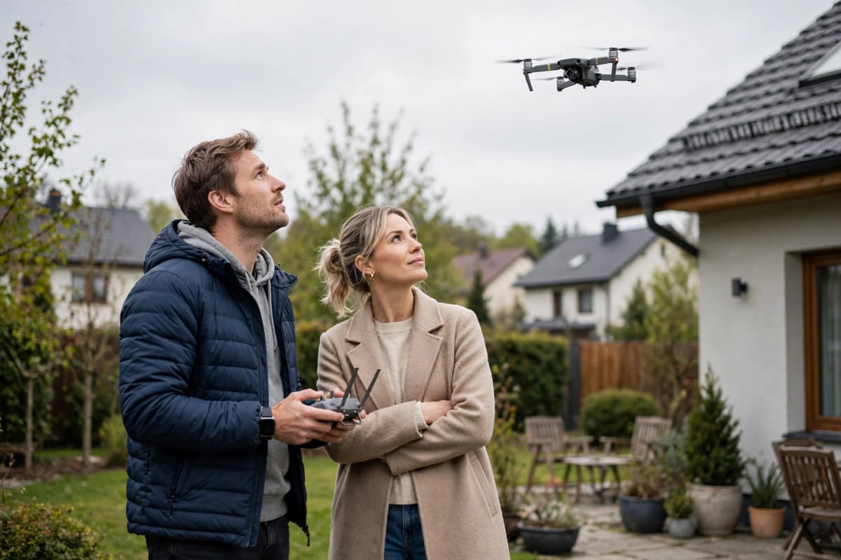 Dron nad vaší nemovitostí: co byste měli vědět, než ho necháte vzlétnout