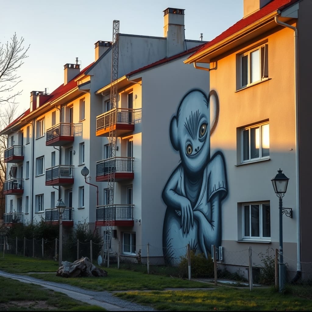 Street art jako investice do čtvrti: Co ruzyňská galerie prozrazuje o budoucnosti okolních nemovitostí