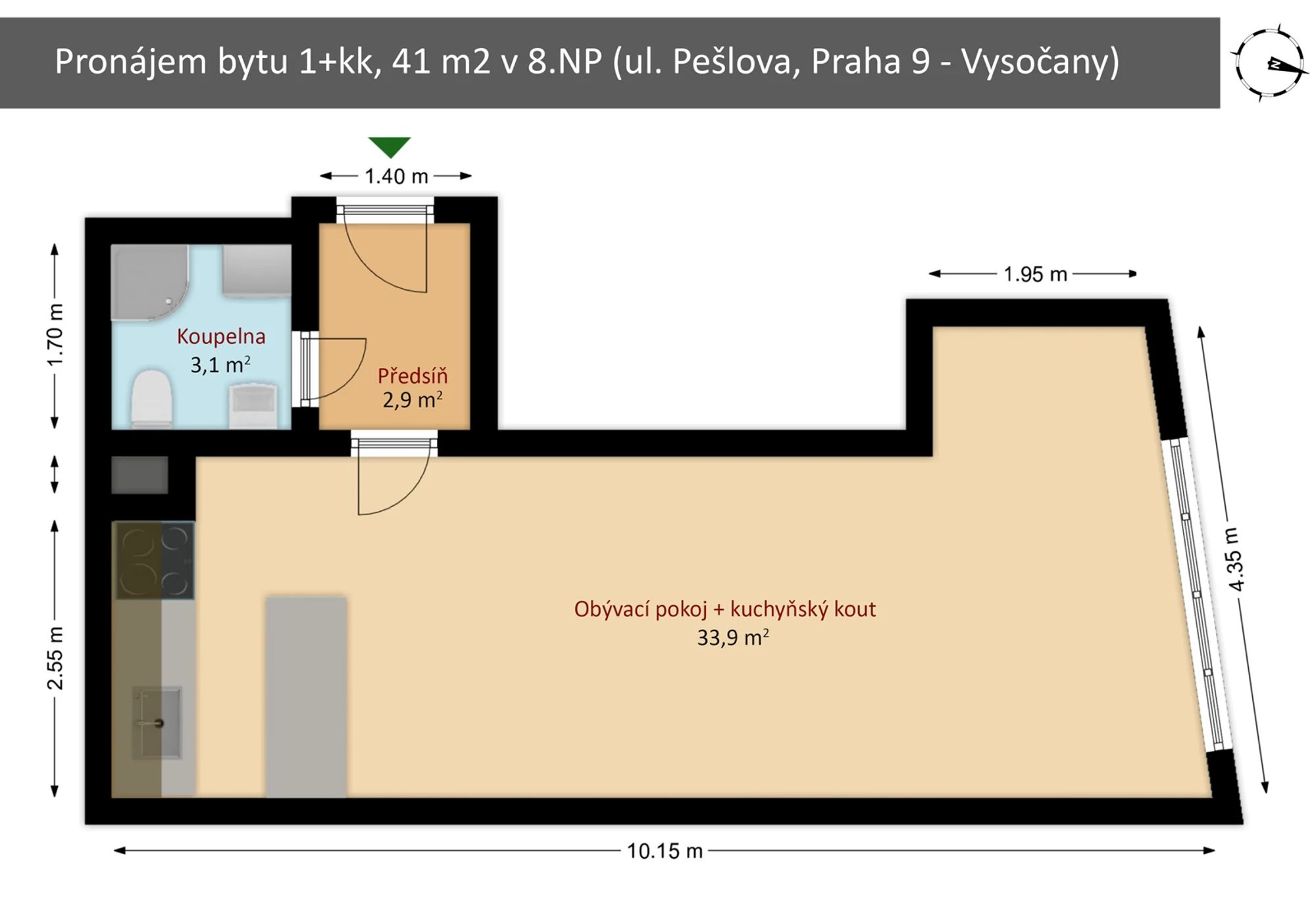 peslova — půdorys 1