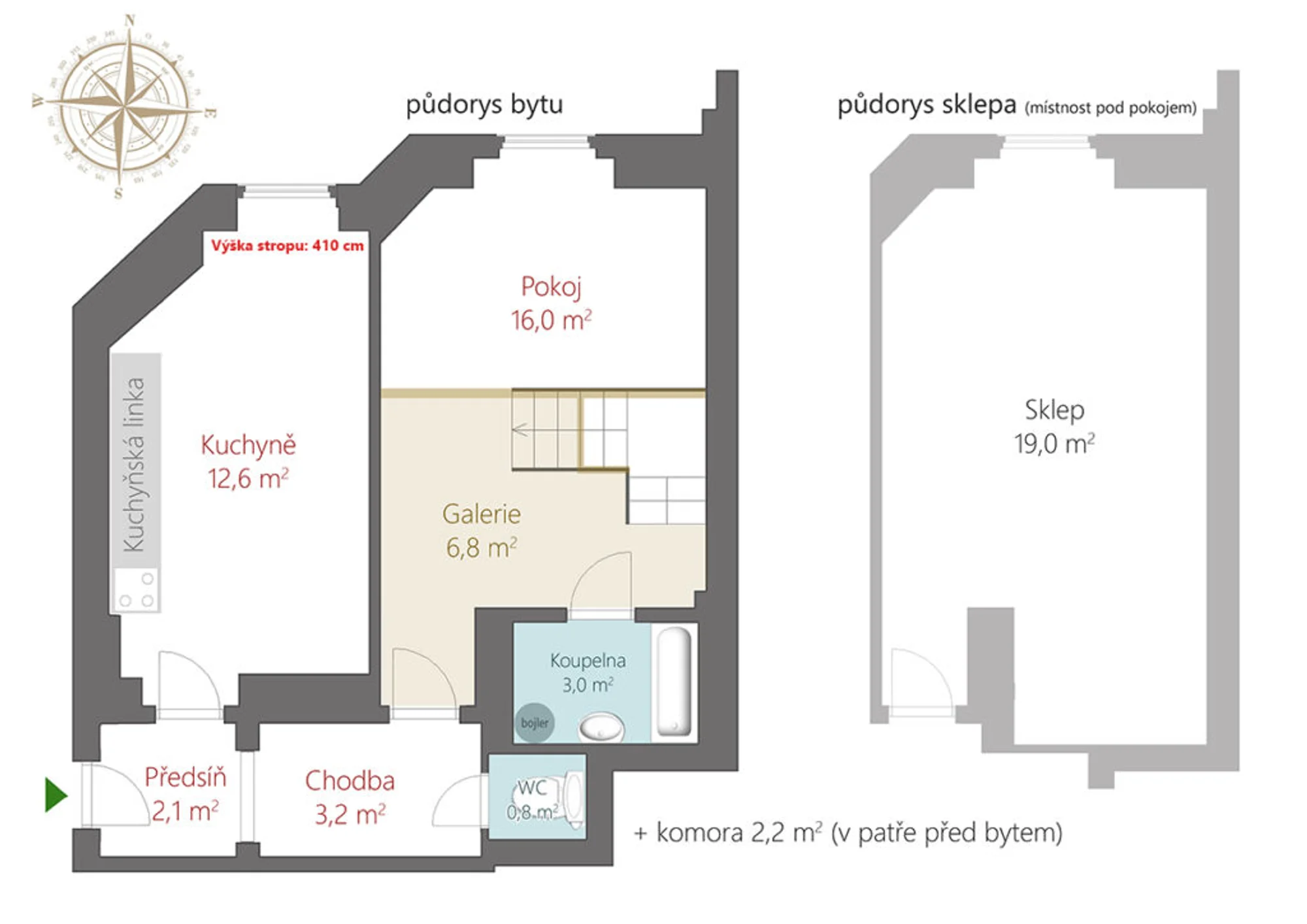 byt-myslikova — půdorys 1