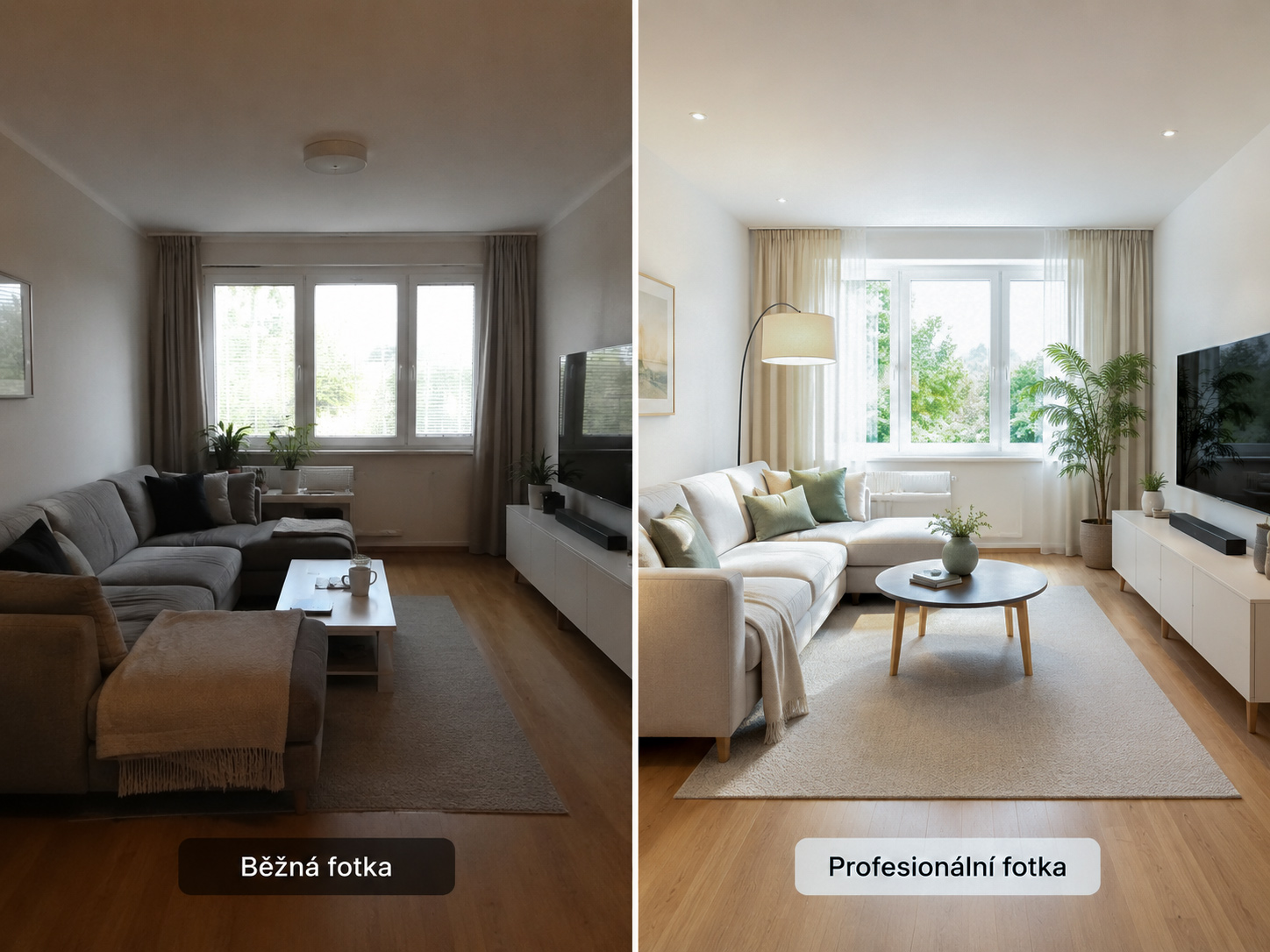 Profesionální fotografie nemovitosti