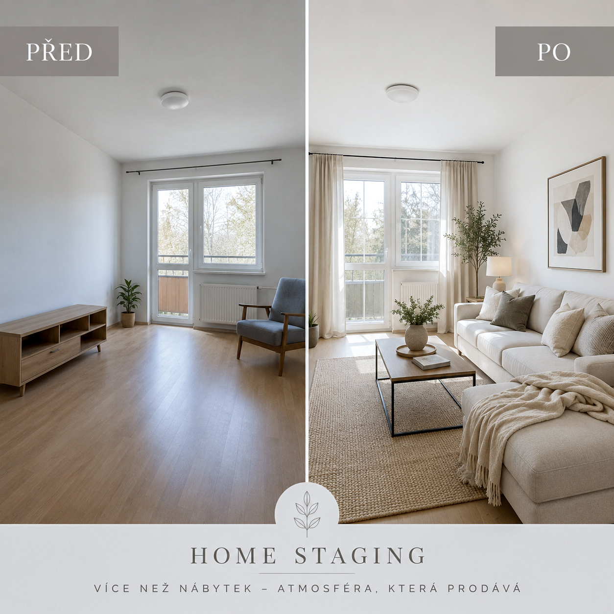 Home staging – nastylovaný interiér