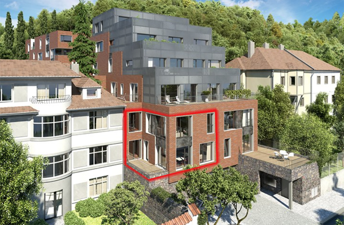 Prodej mezonetového bytu 4+kk 162 m² + terasa + 2x garáž