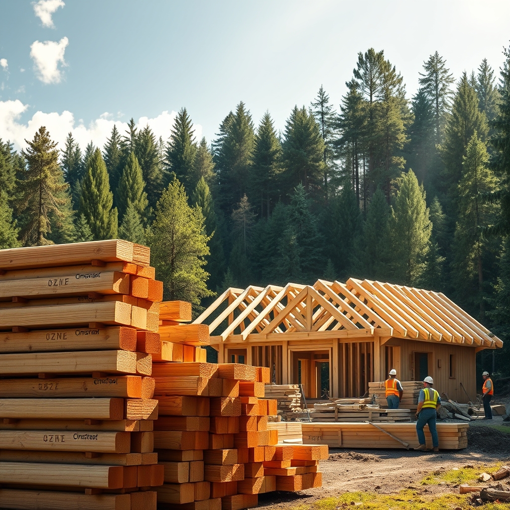 Borovice ve Stavebnictví: Udržitelná a Silná Alternativa pro České Dřevostavby a Krovy