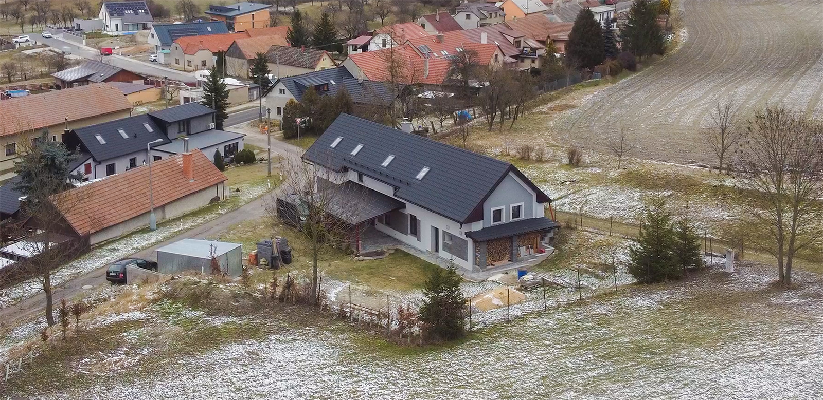 Prodej RD 188m², pozemek 600m² v obci Podmoky, okr. Nymburk