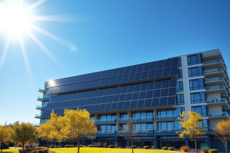 Sluneční Energie pro Bytový Dům: Klíč k Úsporám a Energetické Nezávislosti