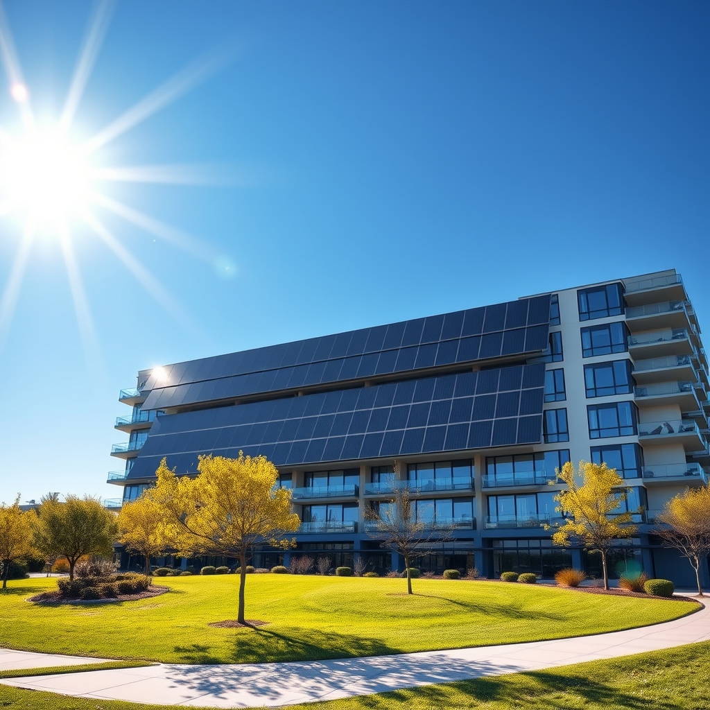 Sluneční Energie pro Bytový Dům: Klíč k Úsporám a Energetické Nezávislosti