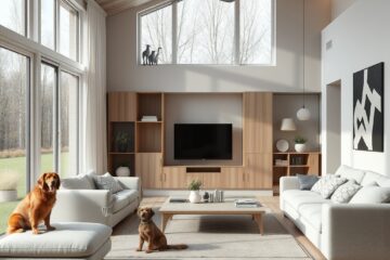 Bydlení pro milovníky zvířat: trendy v designu pro zvířata