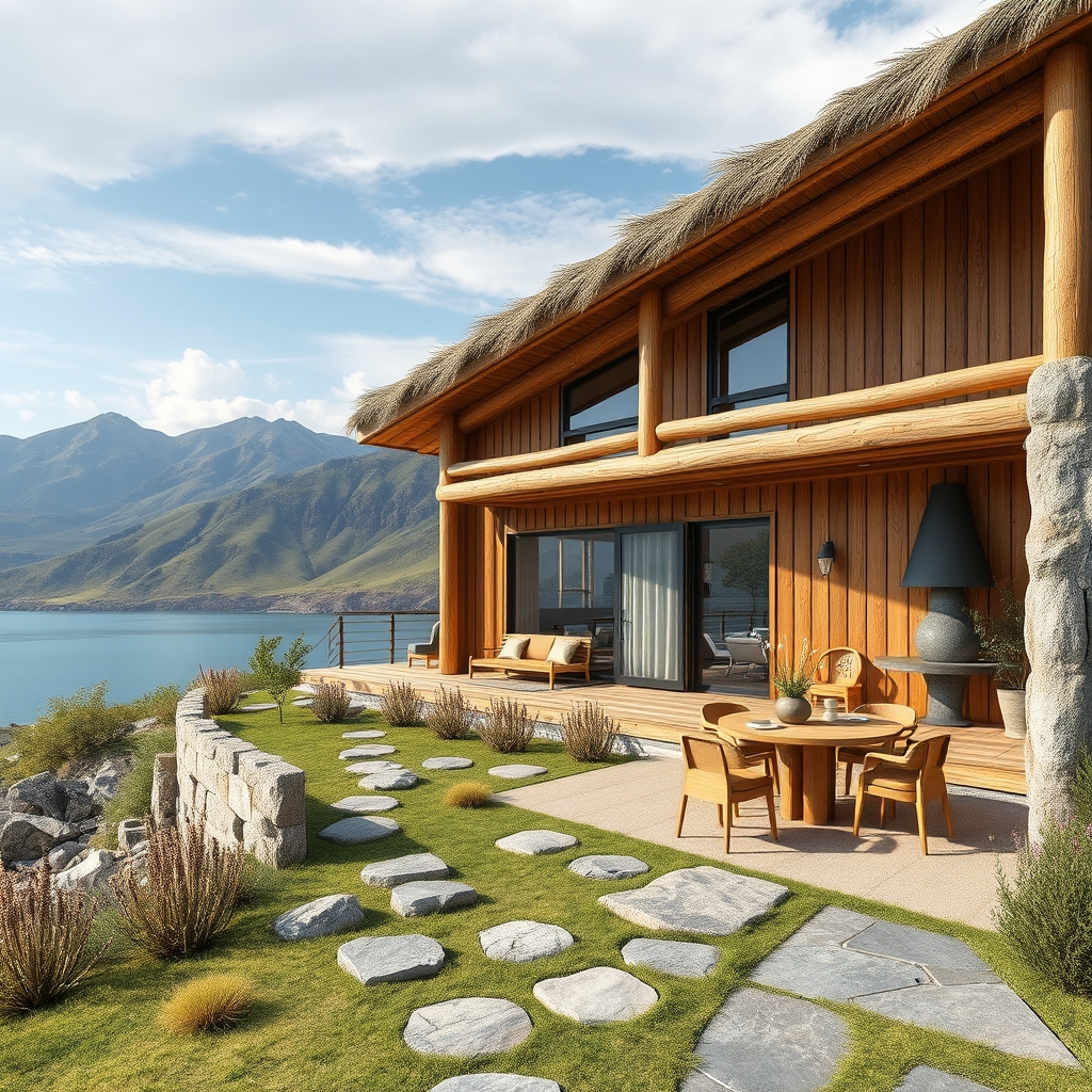 Dům z dřeva a historie: Působivá architektura na kopcích v Chile