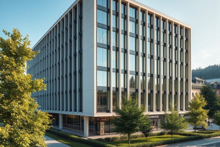 Inovativní budova ČSOB v Hradci Králové: Moderní architektura a udržitelný provoz