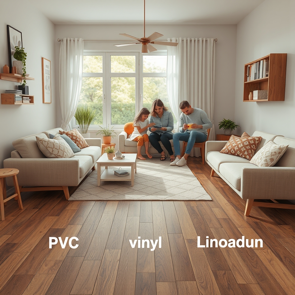 Která podlaha je pro vás ideální? PVC, vinyl nebo linoleum?