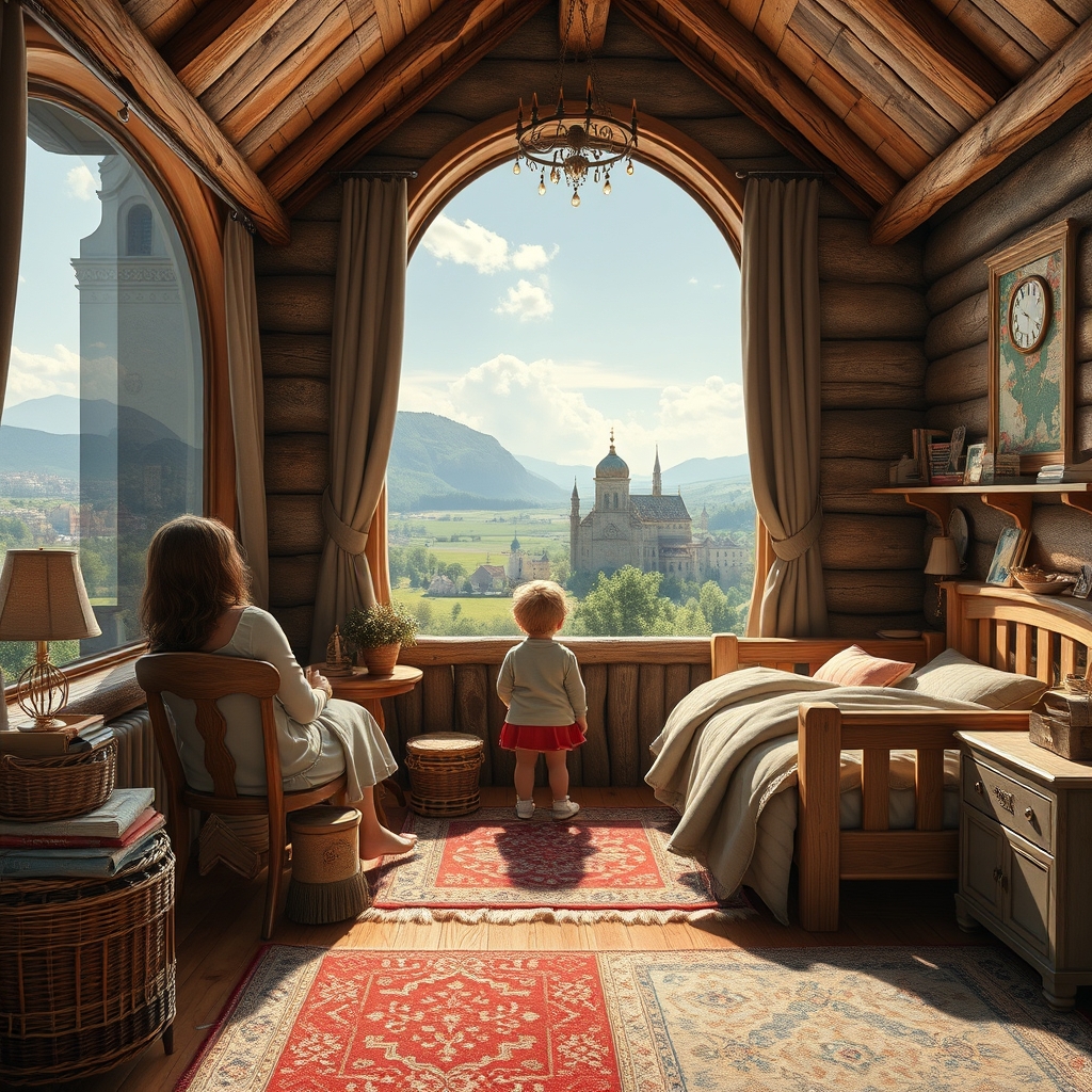 Proměna dětského pokoje v říši snů: Použijte nástěnné malby k vytvoření pohádkové krajiny