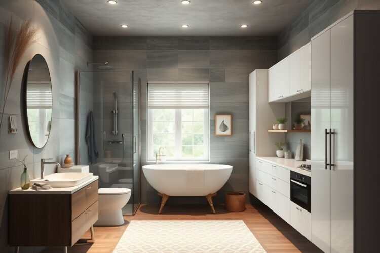 Rekonstrukce koupelny: místo relaxace a odpočinku