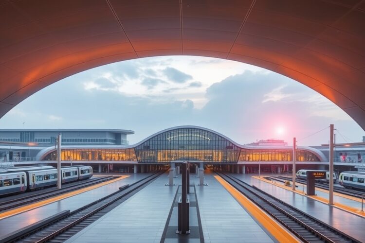 Rekonstrukce nádraží v Plzni: Odolné žlaby MEA přinesly novou perspektivu