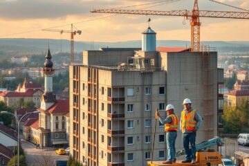 Stavebnictví v roce 2025: Růst produkce i oslabení povolování