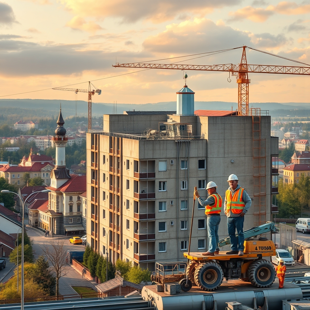 Stavebnictví v roce 2025: Růst produkce i oslabení povolování