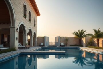 Svěží domov s bazénem: Izraelský kouzelný kout