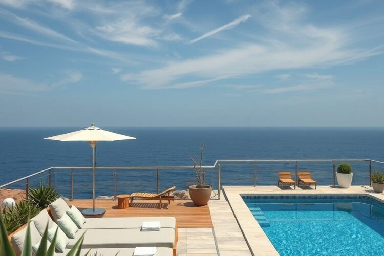 Svěží domov s bazénem: Kouzelný kout Izraele