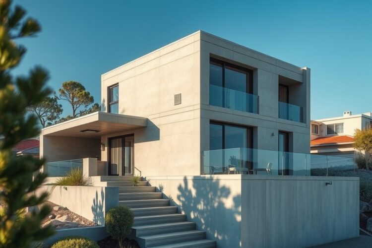 Udržitelný dům z betonu a cypřišového dřeva: Příklady australského designu