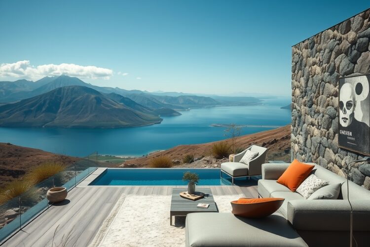 Dům na kopci v Chile: Inspirace z udržitelné architektury