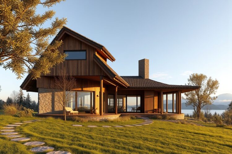 Dům z dřeva a historie: Zrození architektonického díla v Chile