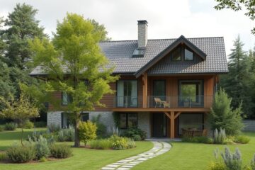 Ekologický rodinný dům v srdci národního parku: Příroda v úzkém sepětí