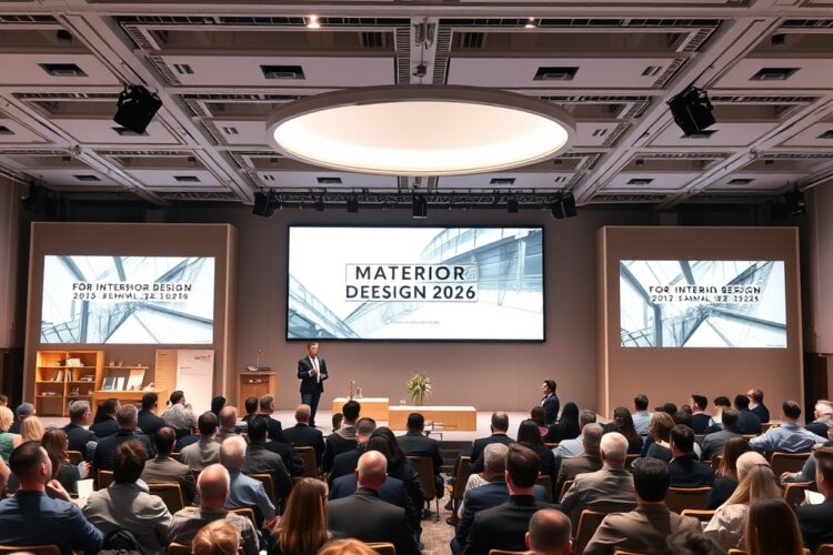 Interiérové trendy 2026: Zrcadlení budoucnosti v MATERIÁL + TREND konferenci