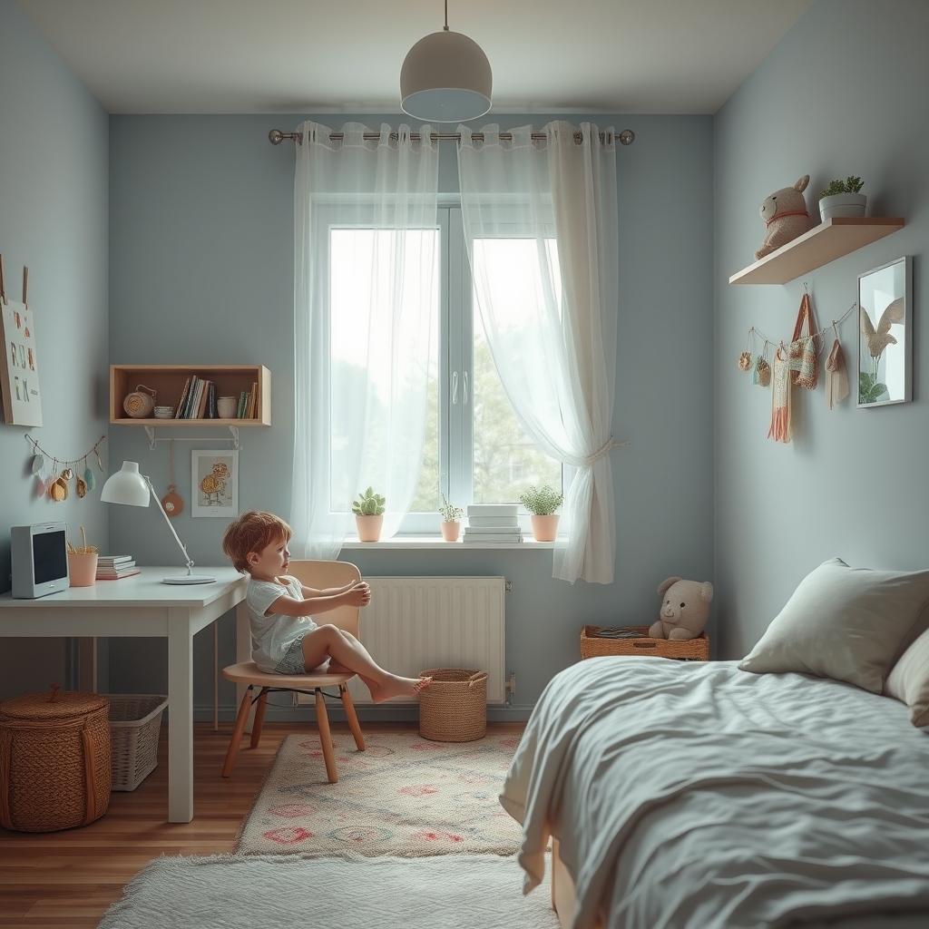 Jak rozveselit dětský pokoj barvami?