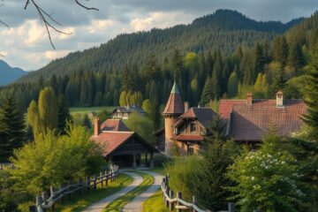 Kouzelné útočiště v přírodě: Inspirativní příklad udržitelného bydlení