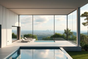 Nadčasová rezidence s panoramatickým výhledem na město: Inspirace pro luxusní bydlení