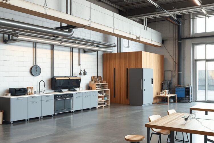 Výhody industriálního nábytku na míru