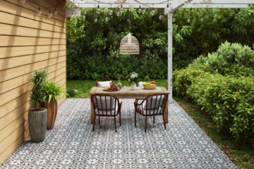 Propojte dům se zahradou pomocí keramických dlaždic